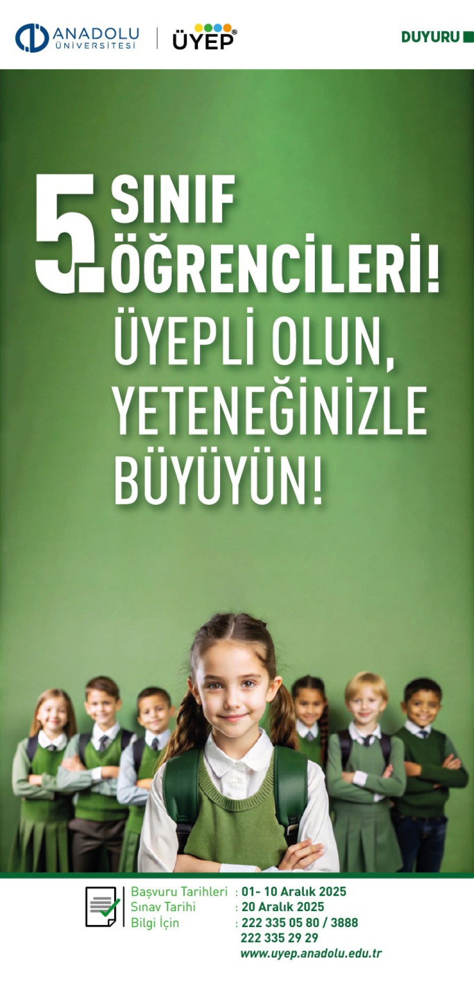 2025-2026 ÜYEP SINAVI