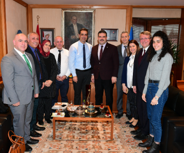 İSRAİL AL-KASEMİ ÜNİVERSİTESİ'NDEN ÜYEP İLE İŞBİRLİĞİ ZİYARETİ